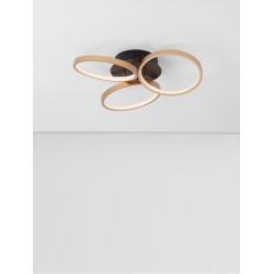 Φωτιστικό Οροφής Χρυσό ELIZE 9248112 Nova Luce