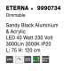 Φωτιστικό οροφης nova luce 9990734 eterna μοντερνο