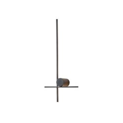 ΑΠΛΙΚΑ TOIXOY ΜΕΤΑΛΛΙΚΗ LED 12W 1200Lm 3000K 600x200x60mm ΜΑΥΡΟ ARTE ILLUMINA CLIO