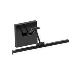 ΦΩΤΙΣΤΙΚΟ ΜΠΑΝΙΟΥ 14W 1260Lm 3CCT(3000-4000-6000K) 400mm IP44 ΜΑΥΡΟ ARTE ILLUMINA AURA