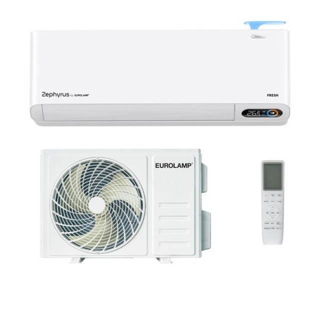 ΚΛΙΜΑΤΙΣΤΙΚΟ 12000BTU FRESH WIFI DC INVERTER R32, FRESH AIR , 4 LAYER FRESH AIR FILTER, iFEEL, GOLDEN FINS, 3D AIR, GENTLE  WIND, A+++/A+++ Zephyrus