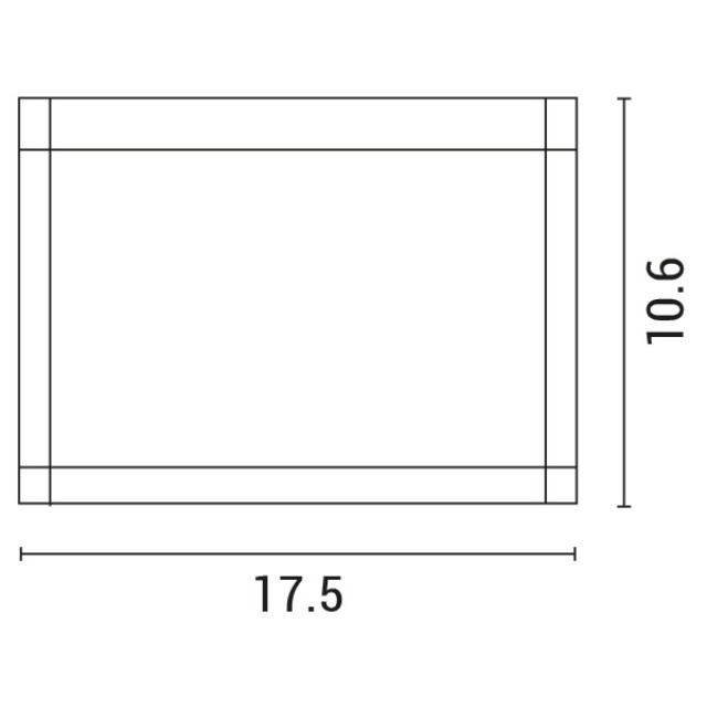 ΑΠΛΙΚΑ ΤΟΙΧΟΥ ΟΒΑΛ LED SLIM 12W 175X50X106 3000K IP54 ΜΑΥΡΗ PRO ARTE ILLUMINA ΑΠΛΙΚΑ ΤΟΙΧΟΥ ΟΒΑΛ LED SLIM 12W 175X50X106 3000K IP54 ΜΑΥΡΗ PRO ARTE ILLUMINA