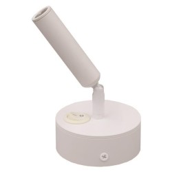 ΣΠΟΤ ΕΞΩΤΕΡΙΚΟ ΚΙΝΗΤΟ LED 3W 195Lm 3000K ΛΕΥΚΟ PLUS ARTE ILLUMINA PLUS