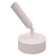 ΣΠΟΤ ΕΞΩΤΕΡΙΚΟ LED  ΚΙΝΗΤΟ 3W 195Lm 3000K ΛΕΥΚΟ PLUS ARTE ILLUMINA ARISTON 2