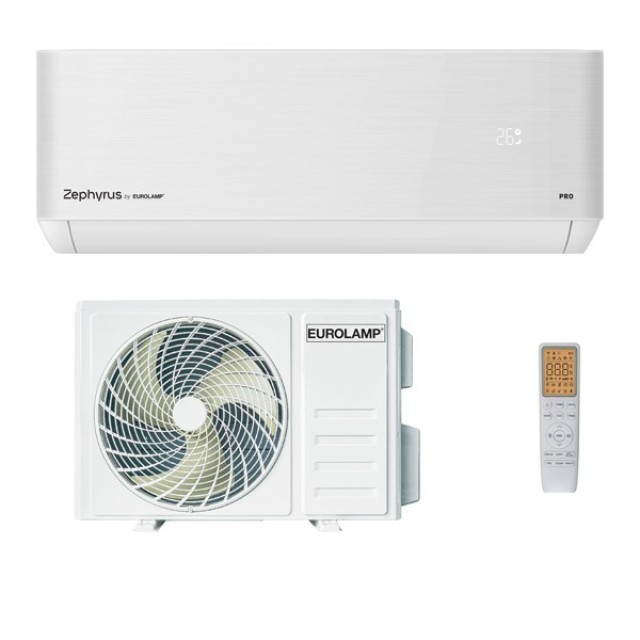 ΚΛΙΜΑΤΙΣΤΙΚΟ 12000BTU PRO WIFI DC INVERTER R32, TP61 PANEL, 4IN1 FILTER, iFEEL, GOLDEN FINS, 3D AIR, GENTLE  WIND, A+++/A+++ Zephyrus