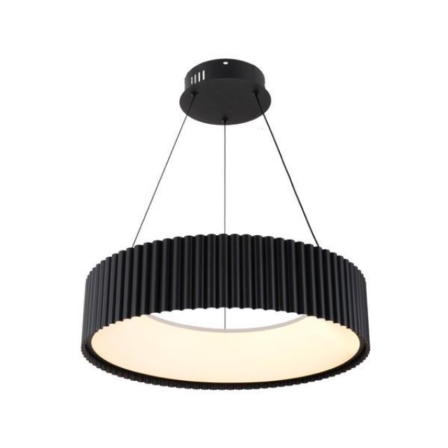 ΦΩΤΙΣΤΙΚΟ ΚΡΕΜΑΣΤΟ ΜΕΤΑΛΛΟ LED 30W 2262Lm 3000K ΜΑΥΡΟ Φ470mm ARTE ILLUMINA HALLO ΦΩΤΙΣΤΙΚΟ ΚΡΕΜΑΣΤΟ ΜΕΤΑΛΛΟ LED 30W 2262Lm 3000K ΜΑΥΡΟ Φ470mm ARTE ILLUMINA HALLO