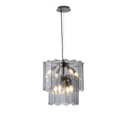 ΦΩΤΙΣΤΙΚΟ ΚΡΕΜΑΣΤΟ ΓΥΑΛΙ 8ΦΩΤΟ 8ΧΕ14 ΜΑΧ 8W Φ420mm ΜΑΥΡΟ ARTE ILLUMINA MIRA ΦΩΤΙΣΤΙΚΟ ΚΡΕΜΑΣΤΟ ΓΥΑΛΙ 8ΦΩΤΟ 8ΧΕ14 ΜΑΧ 8W Φ420mm ΜΑΥΡΟ ARTE ILLUMINA MIRA