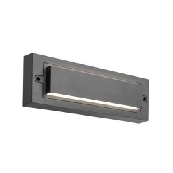 ΦΩΤΙΣΤΙΚΟ ΤΟΙΧΟΥ  LED 6W 255X42X90 3CCT IP65 ΓΚΡΙ ARTE ILLUMINA SENARIO ΦΩΤΙΣΤΙΚΟ ΤΟΙΧΟΥ  LED 6W 255X42X90 3CCT IP65 ΓΚΡΙ ARTE ILLUMINA SENARIO
