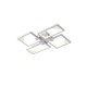 ΦΩΤΙΣΤΙΚΟ ΟΡΟΦΗΣ ΑΛΟΥΜΙΝΙΟ LED 36W 900Lm 3000K 450X580X55mm ΜΑΥΡΟ ARTE ILLUMINA SQUARE