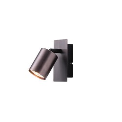 ΣΠΟΤ ΑΛΟΥΜΙΝΙΟΥ 1XGU10 Max 7W 120X80X120mm ΓΚΡΙ ARTE ILLUMINA LUXY