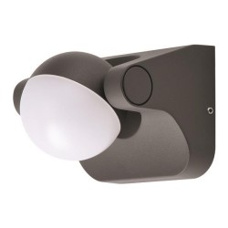 ΑΠΛΙΚΑ ΤΟΙΧΟΥ LED ΜΕ ΠΕΡΙΣΤΡΕΦΟΜΕΝΗ ΒΑΣΗ 8W 114X105X90 3000K IP54 ΓΚΡΙ PRO ARTE ILLUMINA ΑΠΛΙΚΑ ΤΟΙΧΟΥ LED ΜΕ ΠΕΡΙΣΤΡΕΦΟΜΕΝΗ ΒΑΣΗ 8W 114X105X90 3000K IP54 ΓΚΡΙ PRO ARTE ILLUMINA
