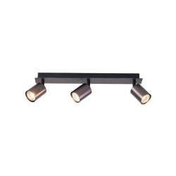ΣΠΟΤ ΑΛΟΥΜΙΝΙΟΥ 3ΦΩΤΟ 3XGU10 Max 7w 450X80X120mm ΓΚΡΙ ARTE ILLUMINA LUXY