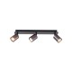 ΣΠΟΤ ΑΛΟΥΜΙΝΙΟΥ 3ΦΩΤΟ 3XGU10 Max 7w  450X80X120mm ΓΚΡΙ ARTE ILLUMINA LUXY