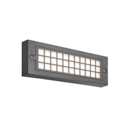 ΦΩΤΙΣΤΙΚΟ ΤΟΙΧΟΥ  LED 6W 255X30X90 3CCT IP65 ΓΡΑΦΙΤΗΣ ARTE ILLUMINA SENARIO ΦΩΤΙΣΤΙΚΟ ΤΟΙΧΟΥ  LED 6W 255X30X90 3CCT IP65 ΓΡΑΦΙΤΗΣ ARTE ILLUMINA SENARIO