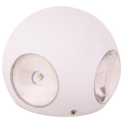 ΦΩΤΙΣΤΙΚΟ ΤΟΙΧΟΥ ΣΤΡΟΓΓΥΛΟ LED 8W Φ100X94 3000K IP65 ΛΕΥΚΟ PLUS ARTE ILLUMINA ΦΩΤΙΣΤΙΚΟ ΤΟΙΧΟΥ ΣΤΡΟΓΓΥΛΟ LED 8W Φ100X94 3000K IP65 ΛΕΥΚΟ PLUS ARTE ILLUMINA