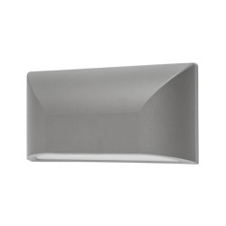 ΑΠΛΙΚΑ ΤΟΙΧΟΥ LED SLIM 6W IP65 220-240V 4000K 220X51X113mm ΓΚΡΙ PRO ARTE ILLUMINA ΑΠΛΙΚΑ ΤΟΙΧΟΥ LED SLIM 6W IP65 220-240V 4000K 220X51X113mm ΓΚΡΙ PRO ARTE ILLUMINA