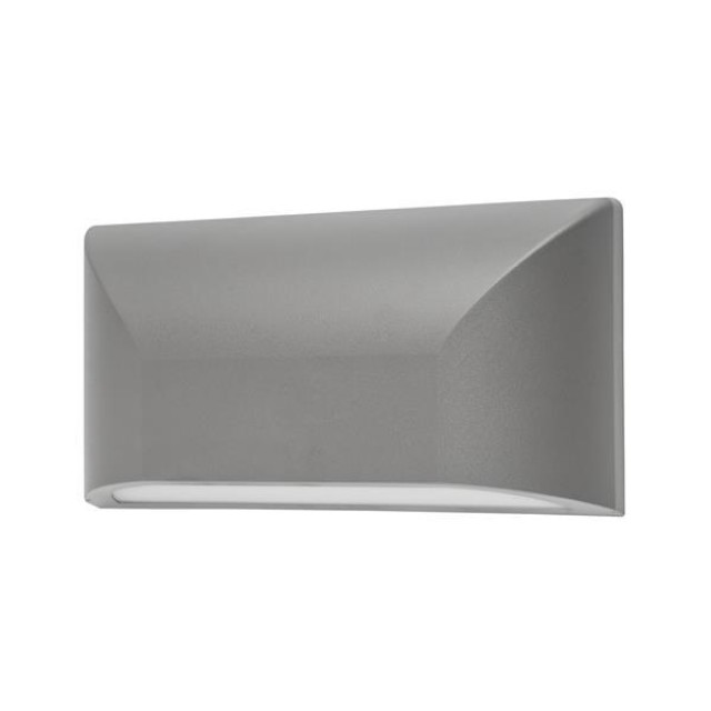 ΑΠΛΙΚΑ ΤΟΙΧΟΥ LED SLIM 6W IP65 220-240V 4000K 220X51X113mm ΓΚΡΙ PRO ARTE ILLUMINA ΑΠΛΙΚΑ ΤΟΙΧΟΥ LED SLIM 6W IP65 220-240V 4000K 220X51X113mm ΓΚΡΙ PRO ARTE ILLUMINA