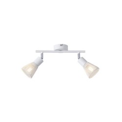 ΣΠΟΤ ΜΕ ΔΙΧΤΥ 2XE14 Max 7W  255X80X145mm ΛΕΥΚΟ ARTE ILLUMINA MESHY