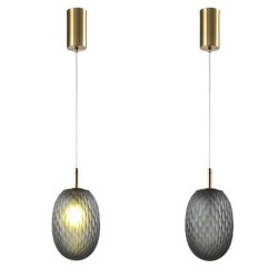 ΦΩΤΙΣΤΙΚΟ ΚΡΕΜΑΣΤΟ ΓΥΑΛΙ 1XE27 Max15w 150X230mm ΓΚΡΙ ARTE ILLUMINA CANDY ΦΩΤΙΣΤΙΚΟ ΚΡΕΜΑΣΤΟ ΓΥΑΛΙ 1XE27 Max15w 150X230mm ΓΚΡΙ ARTE ILLUMINA CANDY