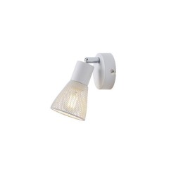 ΣΠΟΤ ΜΕ ΔΙΧΤΥ 1XE14 Max 7W  D80XH125mm ΛΕΥΚΟ ARTE ILLUMINA MESHY