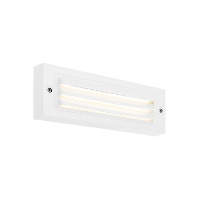 ΦΩΤΙΣΤΙΚΟ ΤΟΙΧΟΥ ΜΕ ΓΡΙΛΙΕΣ LED 6W 255X42X90 3CCT IP65 ΛΕΥΚΟ ARTE ILLUMINA SENARIO ΦΩΤΙΣΤΙΚΟ ΤΟΙΧΟΥ ΜΕ ΓΡΙΛΙΕΣ LED 6W 255X42X90 3CCT IP65 ΛΕΥΚΟ ARTE ILLUMINA SENARIO