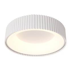 ΠΛΑΦΟΝΙΕΡΑ ΜΕΤΑΛΛΙΚΗ LED 30W 2262Lm 3000K Φ470mm ΛΕΥΚΟ ARTE ILLUMINA HALLO