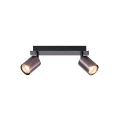 ΣΠΟΤ ΑΛΟΥΜΙΝΙΟΥ 2ΦΩΤΟ 2XGU10 250X80X120mm ΓΚΡΙ ARTE ILLUMINA LUXY