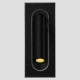 ΑΠΛΙΚΑ ΤΟΙΧΟΥ ΑΛΟΥΜΙΝΙΟΥ ΧΩΝΕΥΤΗ LED 3W 240Lm 85-265V Α170 ΜΑΥΡΗ ARTE ILLUMINA