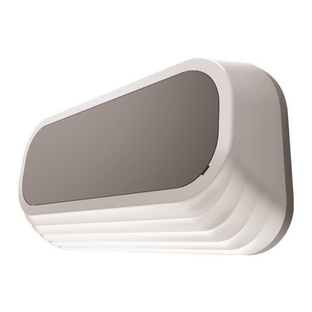 ΑΠΛΙΚΑ ΤΟΙΧΟΥ ΟΒΑΛ LED 12W 240X120X45 3000K IP54 ΓΚΡΙ PRO ARTE ILLUMINA ΑΠΛΙΚΑ ΤΟΙΧΟΥ ΟΒΑΛ LED 12W 240X120X45 3000K IP54 ΓΚΡΙ PRO ARTE ILLUMINA