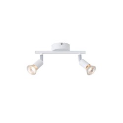 ΣΠΟΤ ΚΙΝΗΤΟ ΜΕΤΑΛΛΙΚΟ  1XGU10 Max 7W D70XH105mm ΛΕΥΚΟ  ARTE ILLUMINA VORRAS