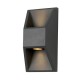 ΦΩΤΙΣΤΙΚΟ ΤΟΙΧΟΥ ΑΛΟΥΜΙΝΙΟΥ 2X1W 164X82X54.5mm ΓΡΑΦΙΤΗΣ ARTE ILLUMINA ΦΩΤΙΣΤΙΚΟ ΤΟΙΧΟΥ ΑΛΟΥΜΙΝΙΟΥ 2X1W 164X82X54.5mm ΓΡΑΦΙΤΗΣ ARTE ILLUMINA