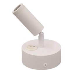 ΣΠΟΤ ΕΞΩΤΕΡΙΚΟ ΚΙΝΗΤΟ LED 3W 195Lm 3000K ΛΕΥΚΟ PLUS ARTE ILLUMINA PLUS