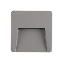 ΦΩΤΙΣΤΙΚΟ ΤΟΙΧΟΥ SLIM LED 3W IP65 230V 3CCT 120X120mm ΓΚΡΙ PRO ARTE ILLUMINA ΦΩΤΙΣΤΙΚΟ ΤΟΙΧΟΥ SLIM LED 3W IP65 230V 3CCT 120X120mm ΓΚΡΙ PRO ARTE ILLUMINA