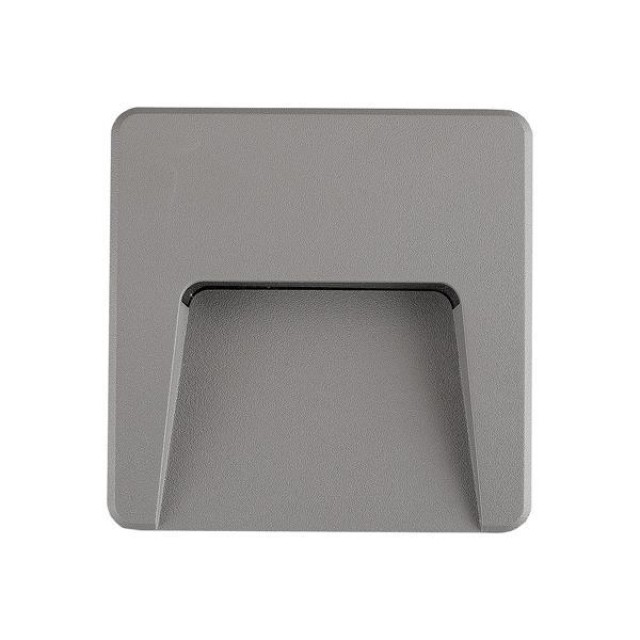 ΦΩΤΙΣΤΙΚΟ ΤΟΙΧΟΥ SLIM LED 3W IP65 230V 3CCT 120X120mm ΓΚΡΙ PRO ARTE ILLUMINA ΦΩΤΙΣΤΙΚΟ ΤΟΙΧΟΥ SLIM LED 3W IP65 230V 3CCT 120X120mm ΓΚΡΙ PRO ARTE ILLUMINA