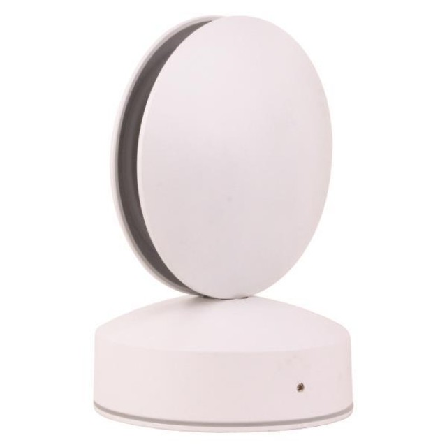 ΦΩΤΙΣΤΙΚΟ ΤΟΙΧΟΥ ΣΤΡΟΓΓΥΛΟ LED 8W Φ110X120X165 3000K IP65 ΛΕΥΚΟ PLUS ARTE ILLUMINA ΦΩΤΙΣΤΙΚΟ ΤΟΙΧΟΥ ΣΤΡΟΓΓΥΛΟ LED 8W Φ110X120X165 3000K IP65 ΛΕΥΚΟ PLUS ARTE ILLUMINA