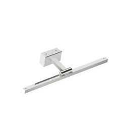 ΦΩΤΙΣΤΙΚΟ ΜΠΑΝΙΟΥ ΑΛΟΥΜΙΝΙΟ 14W 1260Lm 3CCT(3000-4000-6000K) 400mm (βάση 80X40mm) IP44 ΝΙΚΕΛ ARTE ILLUMINA FEOS