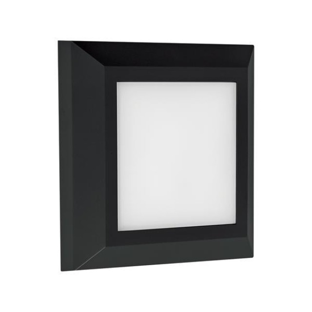 ΦΩΤΙΣΤΙΚΟ ΤΟΙΧΟΥ SLIM LED 3W IP65 230V 3CCT 125X125mm ΜΑΥΡΟ PRO  ARTE ILLUMINA ΦΩΤΙΣΤΙΚΟ ΤΟΙΧΟΥ SLIM LED 3W IP65 230V 3CCT 125X125mm ΜΑΥΡΟ PRO  ARTE ILLUMINA