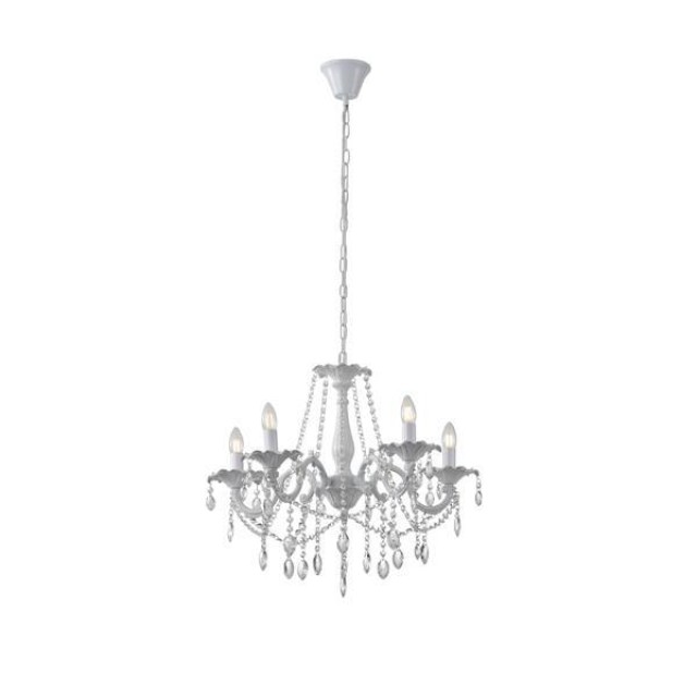 ΦΩΤΙΣΤΙΚΟ ΚΡΕΜΑΣΤΟ ΑΛΟΥΜΙΝΙΟ 5XE14 MAX 8W 1060X640mm  ΔΙΑΦΑΝΕΣ ΓΥΑΛΙ ARTE ILLUMINA KRISTALLO
