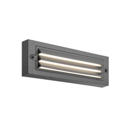 ΦΩΤΙΣΤΙΚΟ ΤΟΙΧΟΥ ΜΕ ΓΡΙΛΙΕΣ LED 6W 255X42X90 3CCT IP65 ΓΡΑΦΙΤΗΣ ARTE ILLUMINA SENARIO ΦΩΤΙΣΤΙΚΟ ΤΟΙΧΟΥ ΜΕ ΓΡΙΛΙΕΣ LED 6W 255X42X90 3CCT IP65 ΓΡΑΦΙΤΗΣ ARTE ILLUMINA SENARIO