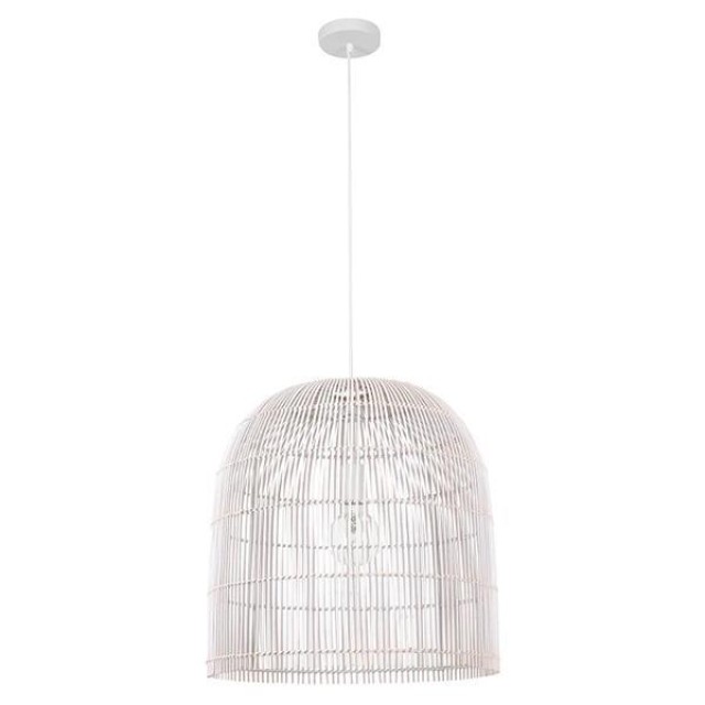 ΦΩΤΙΣΤΙΚΟ ΚΡΕΜΑΣΤΟ ΜΟΝΟΦΩΤΟ  Ε27 MAX 60W D500X500 RATTAN ΛΕΥΚΟ ARTE ILLUMINA KAI ΦΩΤΙΣΤΙΚΟ ΚΡΕΜΑΣΤΟ ΜΟΝΟΦΩΤΟ  Ε27 MAX 60W D500X500 RATTAN ΛΕΥΚΟ ARTE ILLUMINA KAI
