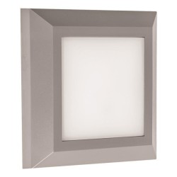 ΦΩΤΙΣΤΙΚΟ ΤΟΙΧΟΥ SLIM LED 3W IP65 230V 3000K 125X125mm ΓΚΡΙ PRO ARTE ILLUMINA ΦΩΤΙΣΤΙΚΟ ΤΟΙΧΟΥ SLIM LED 3W IP65 230V 3000K 125X125mm ΓΚΡΙ PRO ARTE ILLUMINA
