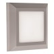 ΦΩΤΙΣΤΙΚΟ ΤΟΙΧΟΥ SLIM LED 3W IP65 230V 3000K 125X125mm ΓΚΡΙ PRO ARTE ILLUMINA ΦΩΤΙΣΤΙΚΟ ΤΟΙΧΟΥ SLIM LED 3W IP65 230V 3000K 125X125mm ΓΚΡΙ PRO ARTE ILLUMINA