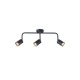 ΣΠΟΤ ΜΕΤΑΛΛΙΚΟ 3ΦΩΤΟ 3XGU10 Max 7w 500X90X230mm ΜΑΥΡΟ ARTE ILLUMINA OLYMP