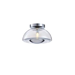 ΠΛΑΦΟΝΙΕΡΑ ΓΥΑΛΙΝΗ G9 MAX 7W 230X230X150mm ΑΣΗΜΙ ARTE ILLUMINA CLEAR