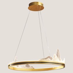 ΦΩΤΙΣΤΙΚΟ ΚΡΕΜΑΣΤΟ ΔΑΚΡΥ LED 35W Φ50X13 ΧΡΥΣΟ ARTE ILLUMINA ΦΩΤΙΣΤΙΚΟ ΚΡΕΜΑΣΤΟ ΔΑΚΡΥ LED 35W Φ50X13 ΧΡΥΣΟ ARTE ILLUMINA