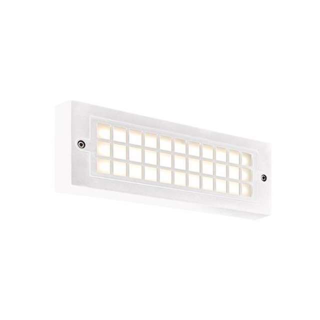 ΦΩΤΙΣΤΙΚΟ ΤΟΙΧΟΥ LED 6W 255X30X90 3CCT IP65 ΛΕΥΚΟ ARTE ILLUMINA SENARIO ΦΩΤΙΣΤΙΚΟ ΤΟΙΧΟΥ LED 6W 255X30X90 3CCT IP65 ΛΕΥΚΟ ARTE ILLUMINA SENARIO