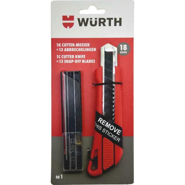 ΦΑΛΤΣΕΤΑ ΜΕ ΛΕΠΙΔΑ 18mm ΚΑΙ 13 ΑΝΤΑΛΛΑΚΤΙΚΑ WURTH 071566118  ΦΑΛΤΣΕΤΑ ΜΕ ΛΕΠΙΔΑ 18mm ΚΑΙ 13 ΑΝΤΑΛΛΑΚΤΙΚΑ WURTH 071566118