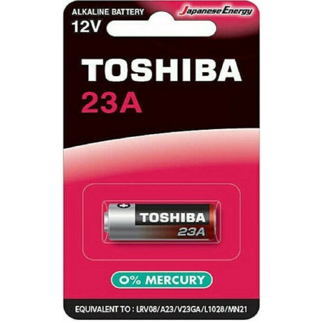 Μπαταρία Αλκαλική 23A 12V Toshiba