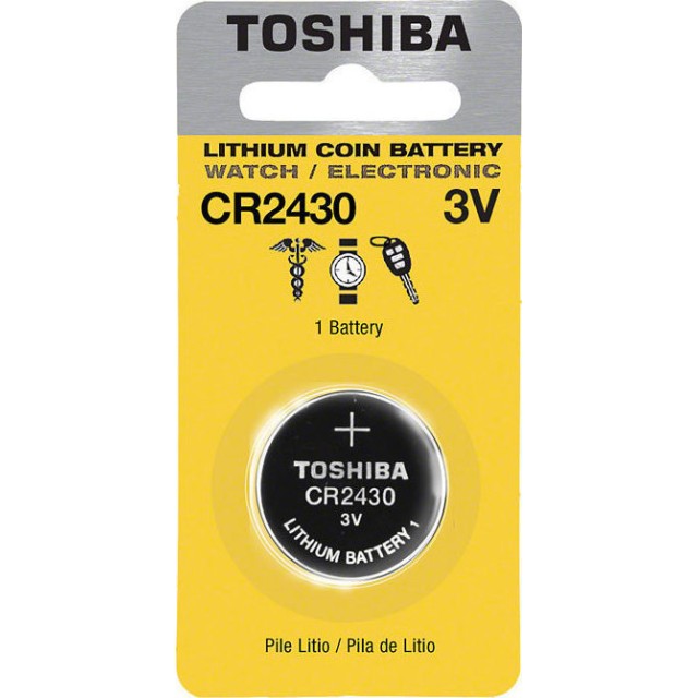 Μπαταρία Λιθίου CR2430 3V Toshiba