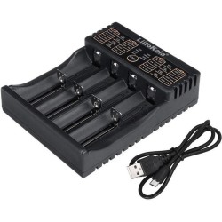 Φορτιστής Μπαταριών 4 Θέσεων Ni-Cd/Ni-MH Li-Ion LII-402 